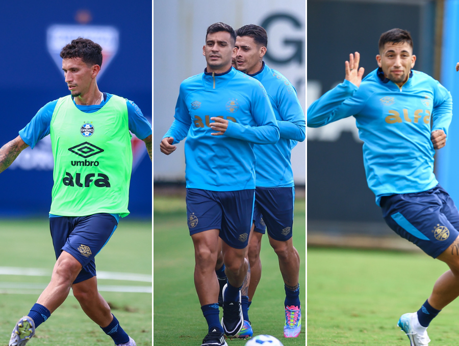 Dodi pode ser titular, Cristaldo privilegiado, Cristian Olivera fora: o Grêmio hoje