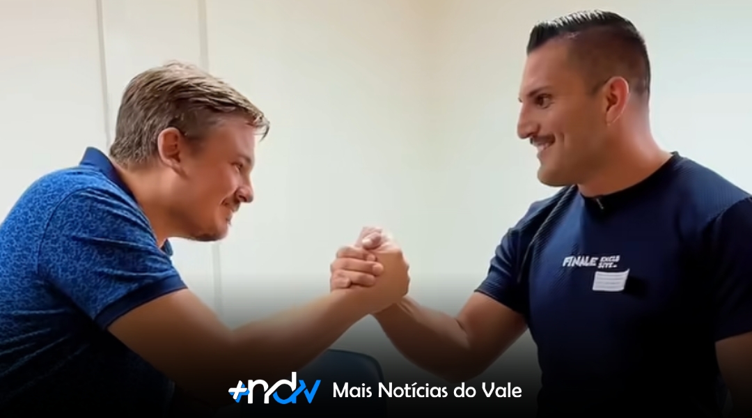 União pela Causa Animal: William visita Bruno Cunha em Blumenau