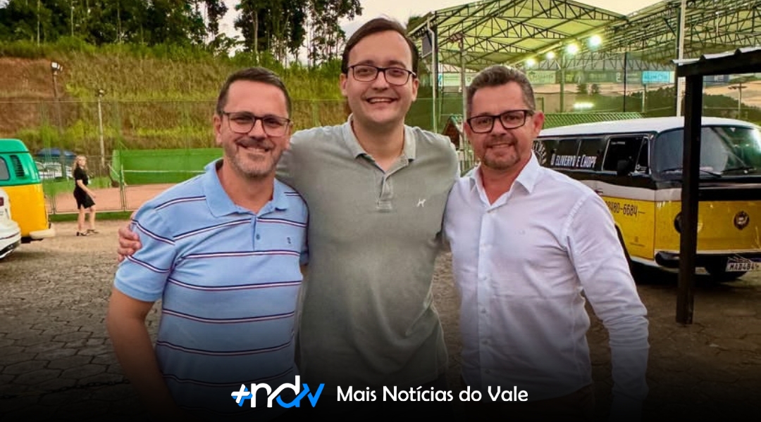 Vitória tripla em Indaial: Justiça confirma mandatos de Silvio e Jonas e mantém elegibilidade de André Moser, ontem dia 22