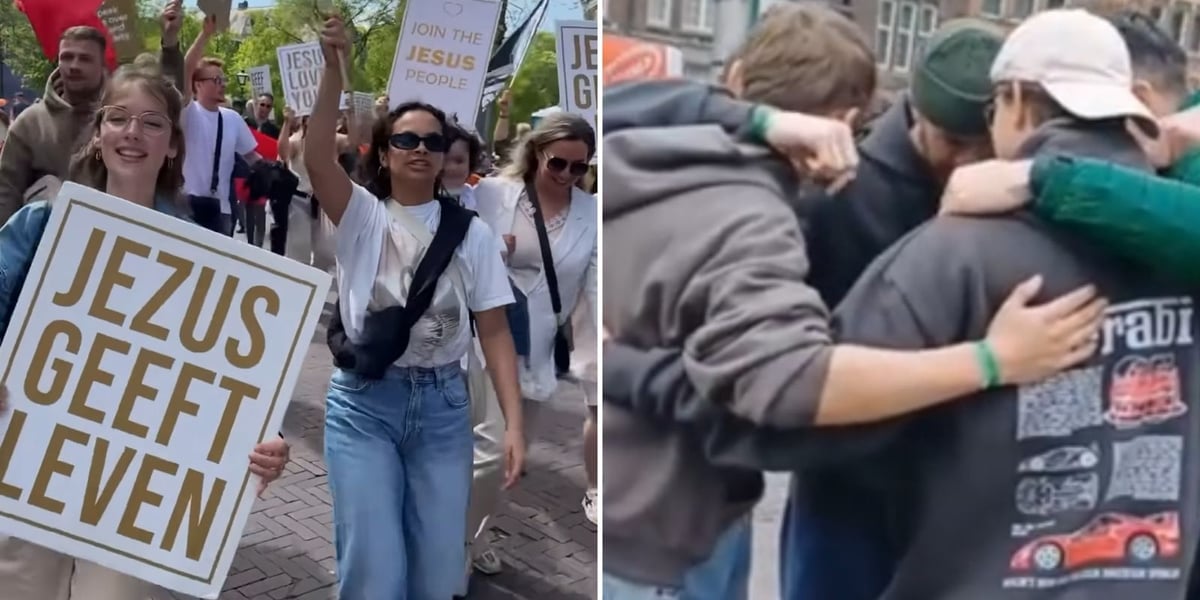 Jovens levam pessoas a Jesus nas ruas da Holanda: “Cristo é o único caminho”