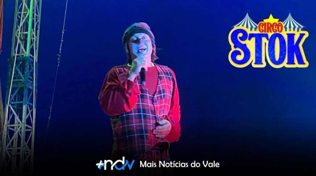 Apresentação durante show do Crico STOK