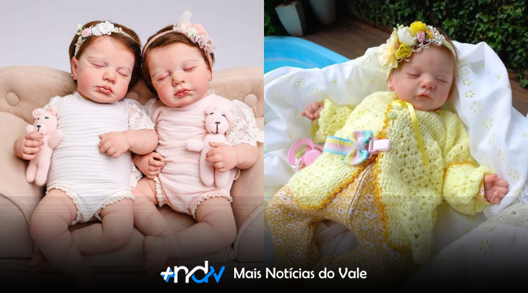 Em Joinville, clínica cria bebês reborn com documentos e até prontuário médico