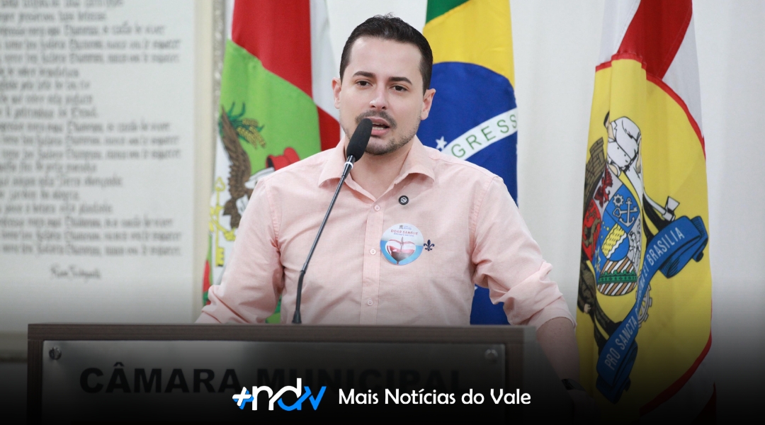 Vereador Jean Volpato cobra por mais leitos de UTI em Blumenau