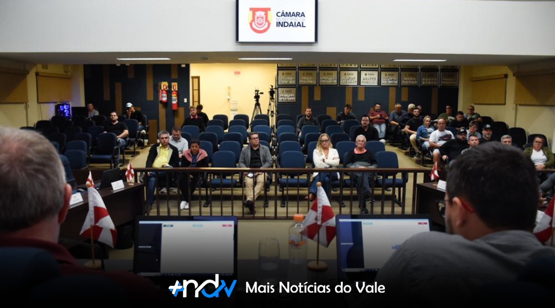Câmara de Vereadores de Indaial realiza 21ª Sessão Ordinária com pautas importantes nesta quinta-feira (15)