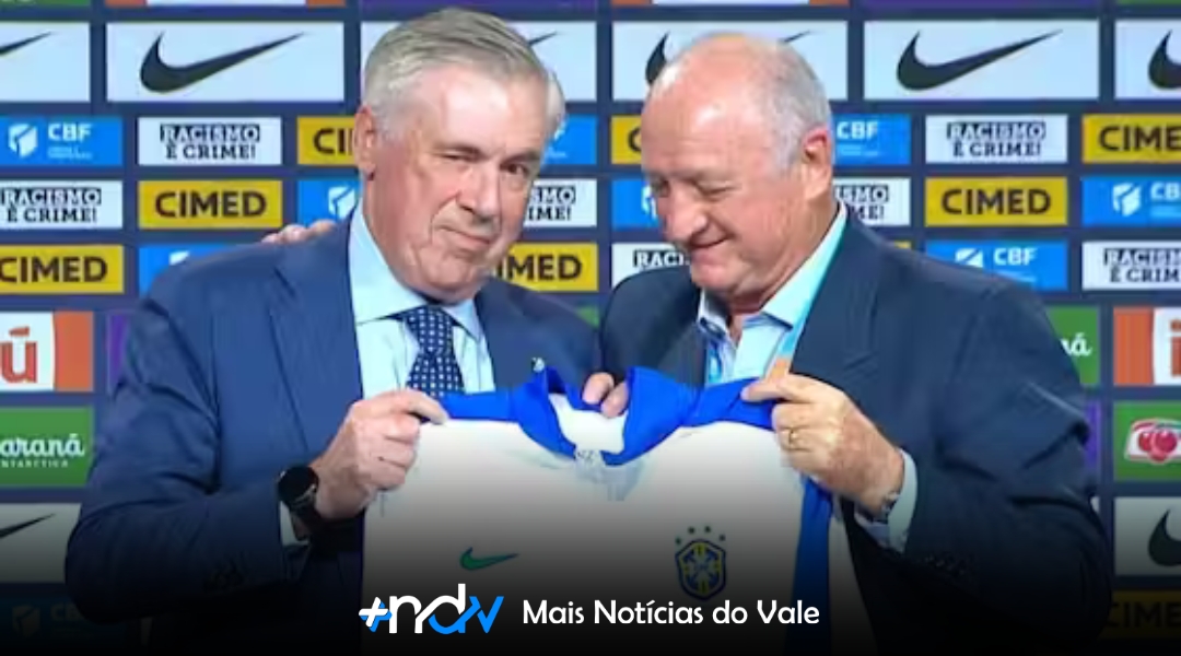 Carlo Ancelotti é apresentado e faz sua primeira convocação como técnico da Seleção Brasileira