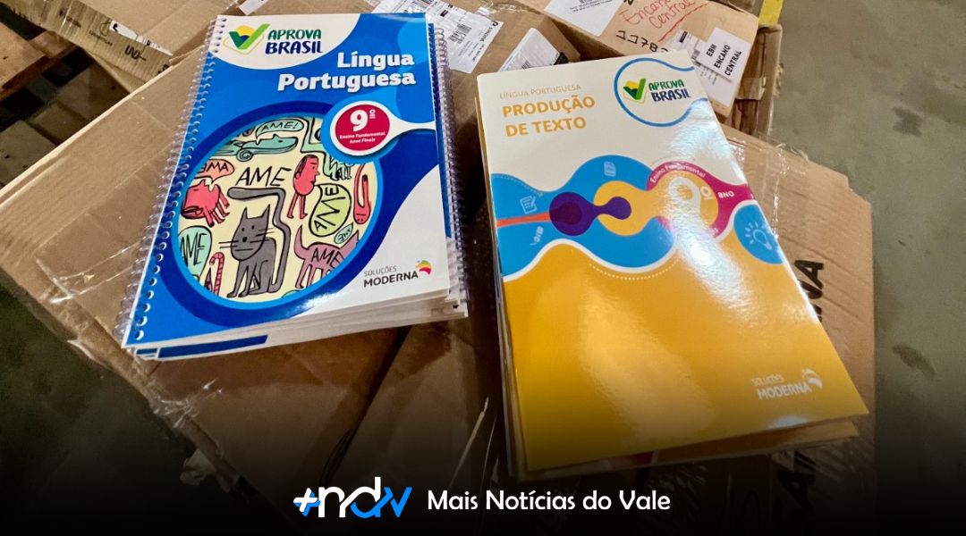 Educação de Indaial inicia entrega de materiais didáticos para 5º e 9º anos em ano de SAEB