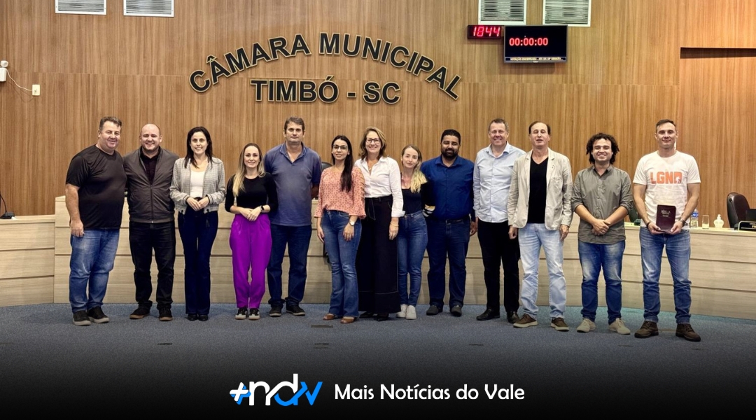 Câmara de Timbó realiza 17ª Sessão Ordinária com destaque para aprovação de contas de 2023