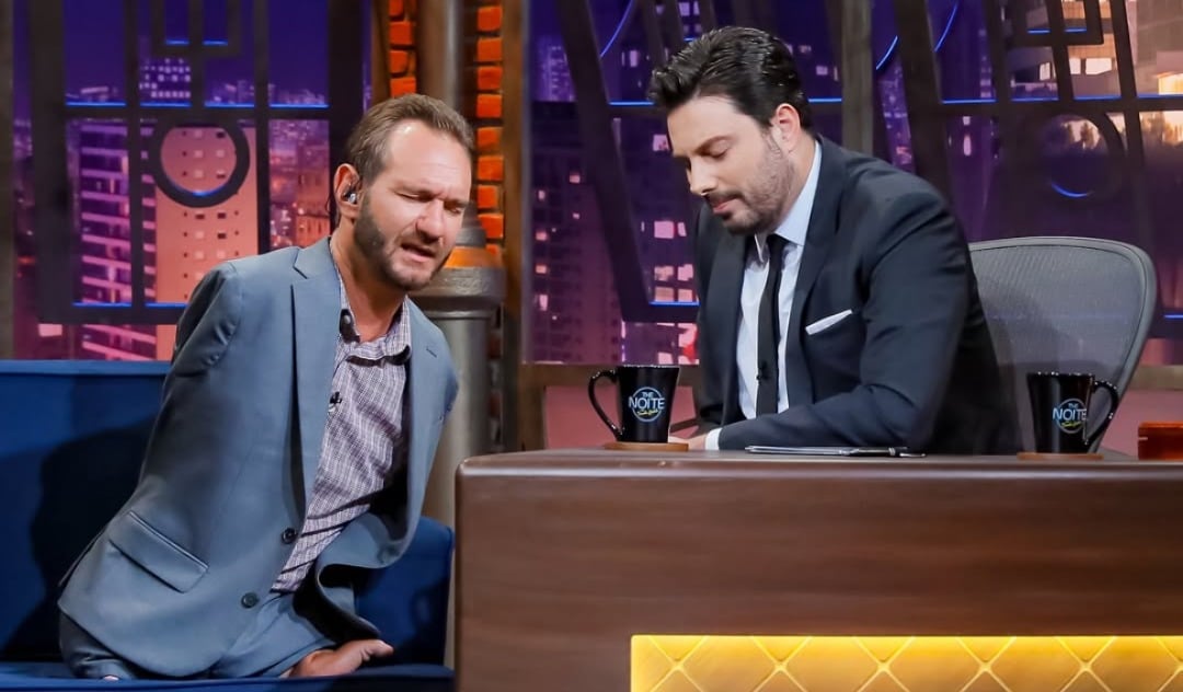 “O maior milagre é a salvação da minha alma”, diz Nick Vujicic em visita ao Brasil