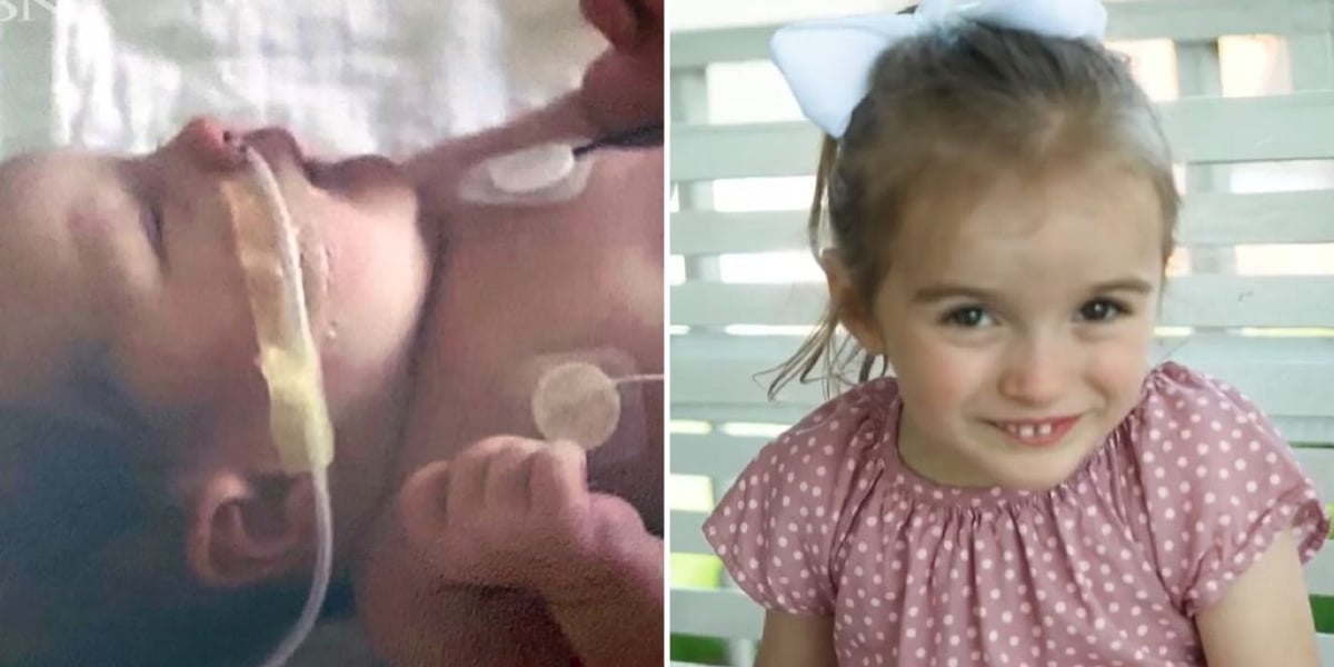 Pais se rendem a Jesus após bebê ser curada de lesão cerebral: “Ele ouviu as orações”