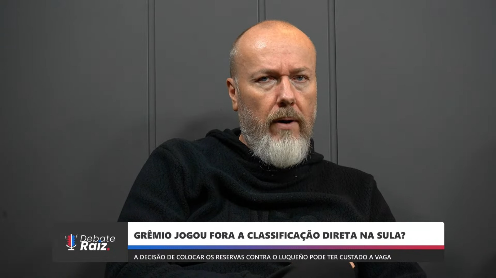 Baldasso faz alerta ao time do Grêmio: “Última chance”