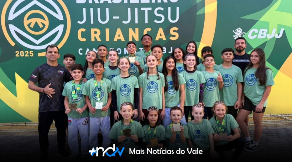 Equipe de Indaial brilha no Brasileiro de Jiu-Jitsu com 19 medalhas