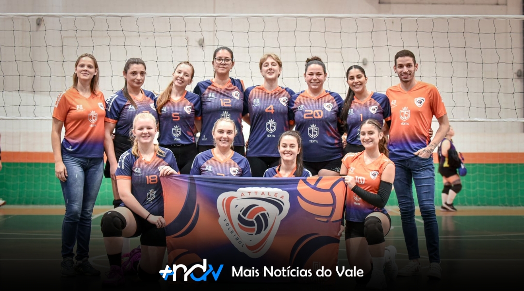 Equipe feminina de Indaial avança para próxima fase da LIVAC