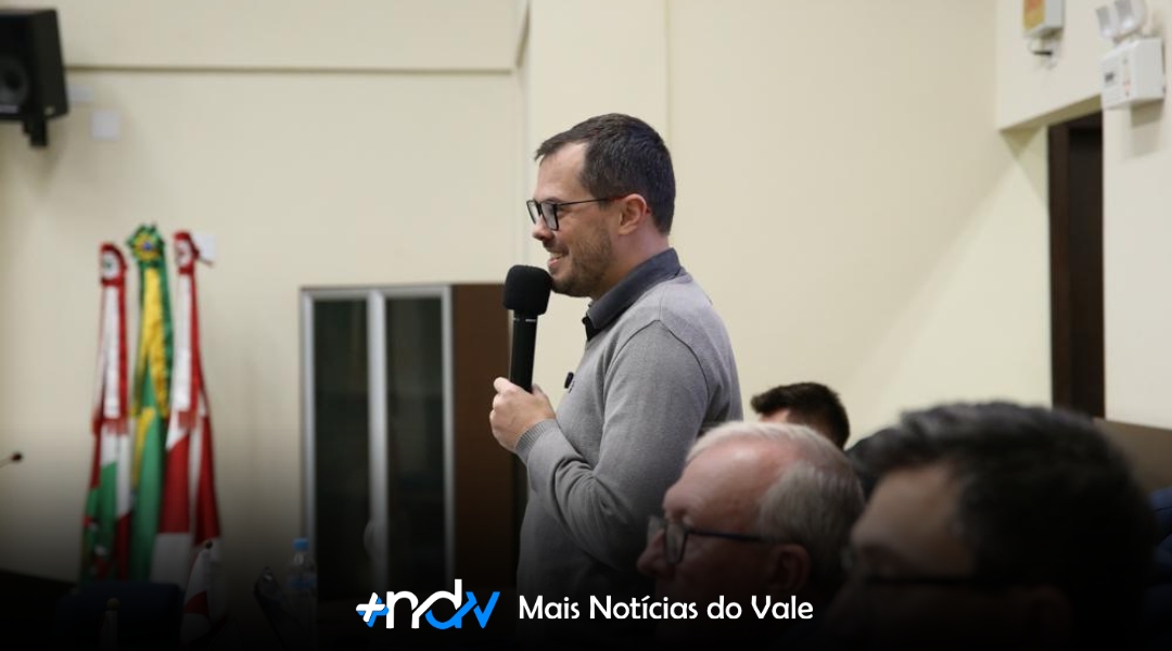 Vereador Jonatas Rosenbrock destaca importância do projeto da “Creche do Trabalhador” para famílias de Indaial