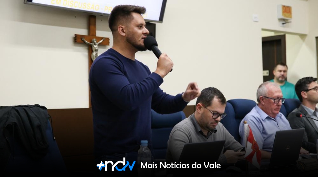 Vereador Diogo Pinho destaca compromisso com obras e elogia incentivo de empresas ao esporte em Indaial
