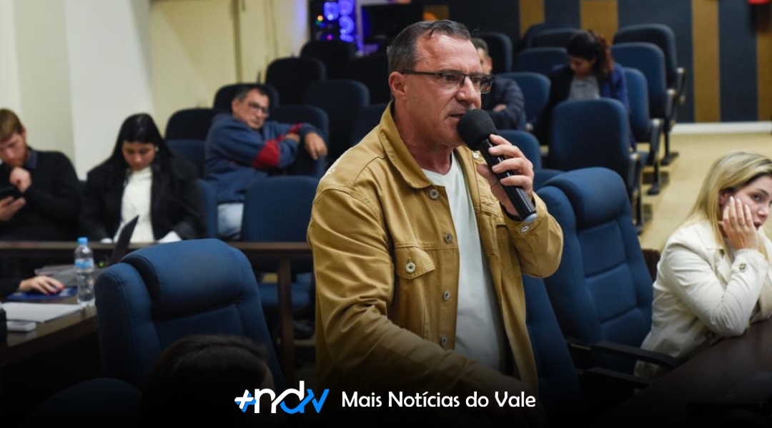 Molinari pede respeito entre vereadores e valoriza avanços da gestão em Indaial