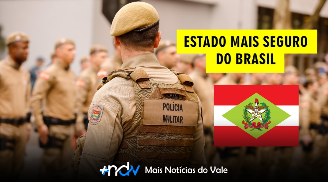 Santa Catarina é destaque no Atlas da Violência 2025 como o estado mais seguro do Brasil