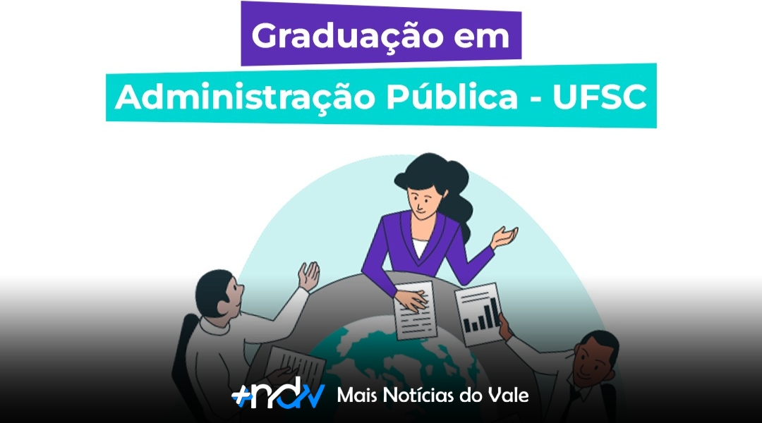 UFSC abre inscrições para curso gratuito de Administração Pública EAD no Polo de Indaial