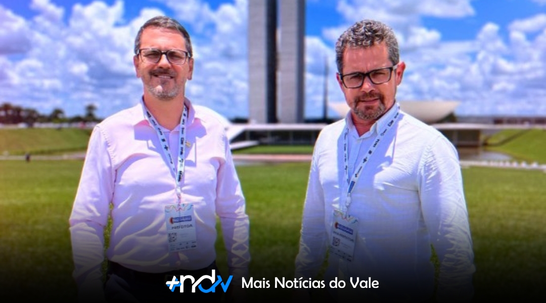 Prefeito Silvio e vice Jonas vão a Florianópolis para cobrar melhorias para Indaial
