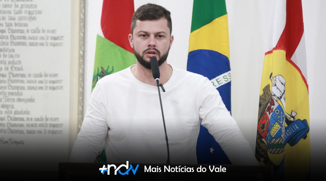 Diego Nasato alerta para estagnação da região sul de Blumenau e cobra ação do Executivo