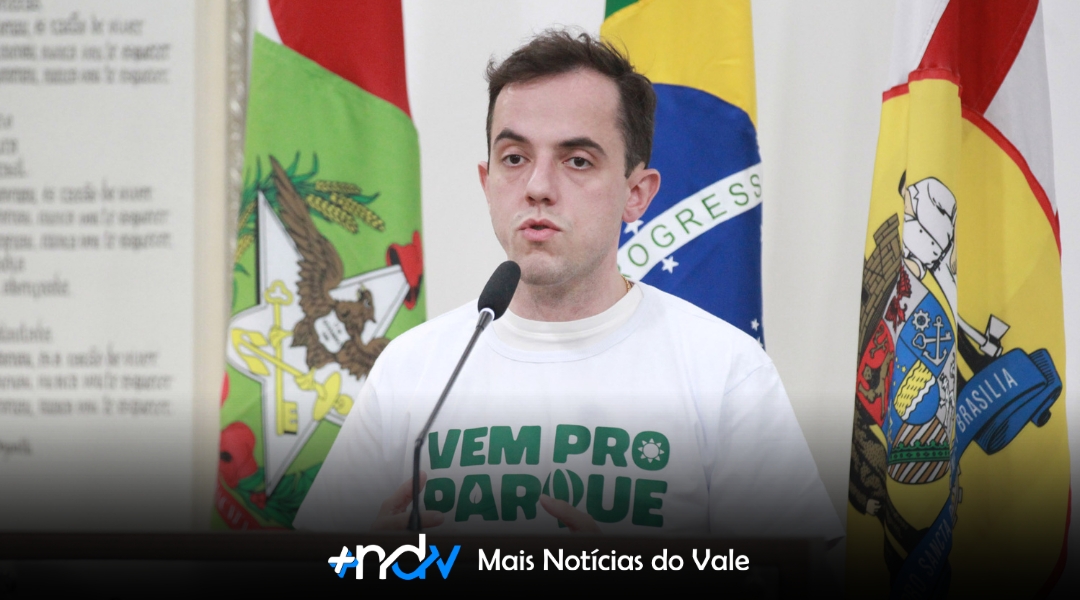 Vereador Flavinho destaca evento no Parque Carlos Curt Zadrosny e ações em prol da FURB