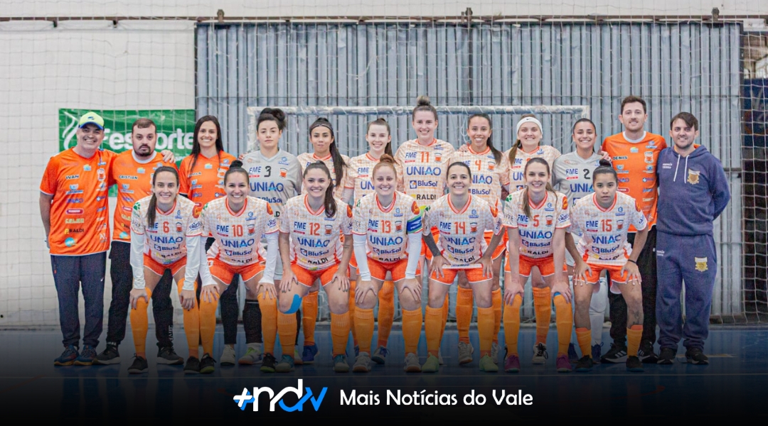 Nova Geração/FME Indaial lidera o 1º turno do Catarinense de Futsal Feminino – Série Prata
