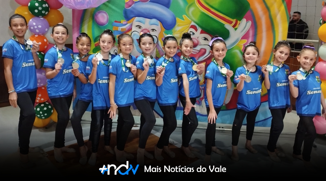 AGIRI/FME conquista medalhas e vaga para estadual na Copa de Ginástica Rítmica