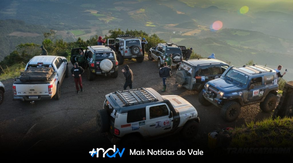 Transcatarina chega a Indaial com aventura, adrenalina e impacto econômico