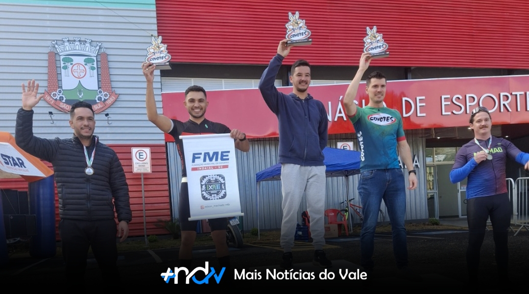 Indaial conquista pódios e superações na Copa Coyotes de MTB