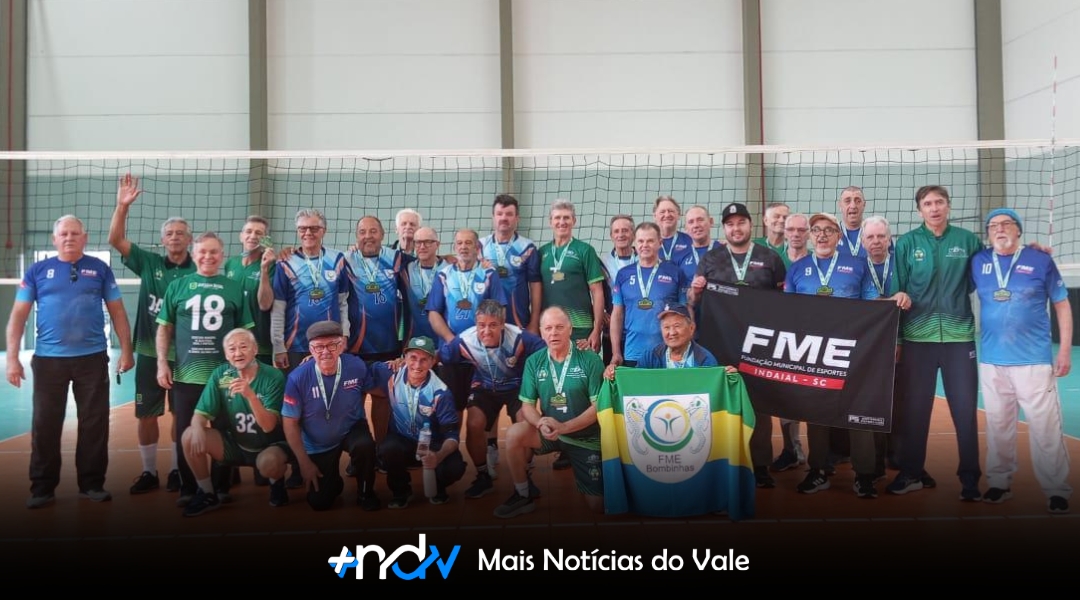 Indaial conquista 3º lugar no Torneio de Voleibol Adaptado em Jaraguá do Sul