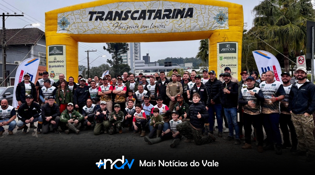 Indaial recebe pela primeira vez o Transcatarina, o maior evento off-road do país
