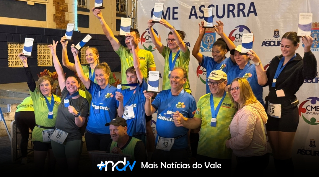 Atletas de Indaial conquistam pódios em três provas no mesmo final de semana