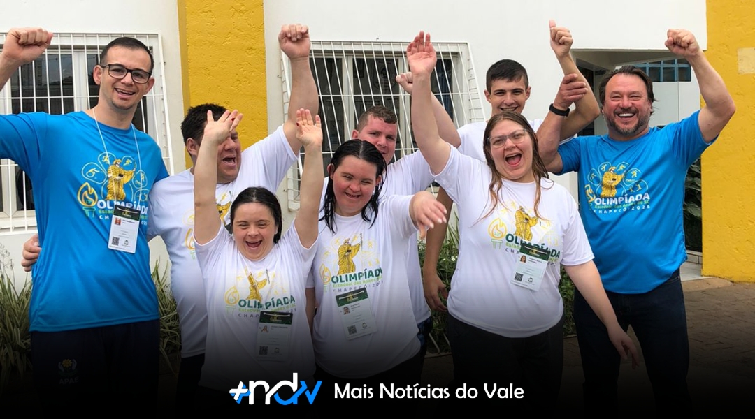 Atletas de Indaial conquistam 15 medalhas na Olimpíada Estadual das APAEs