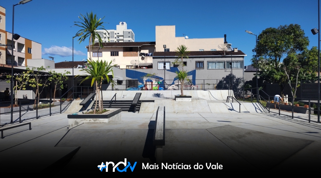 Indaial vira pista para jovens promessas do skate catarinense