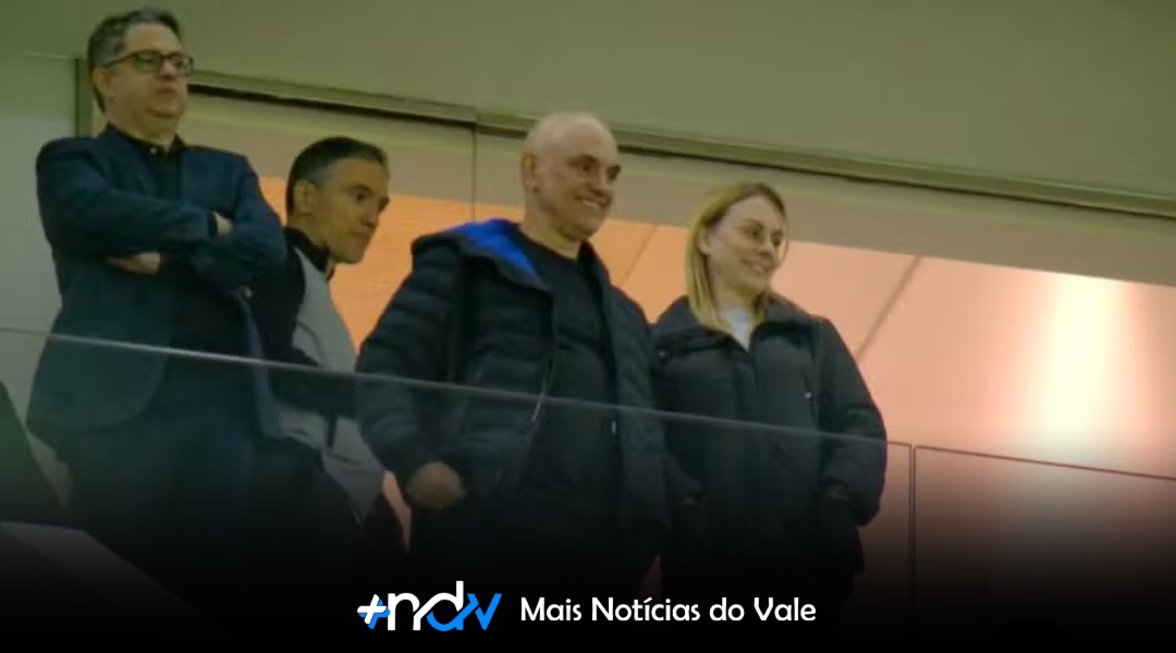 Após sanções dos EUA, ministro Alexandre de Moraes prestigia clássico entre Corinthians e Palmeiras