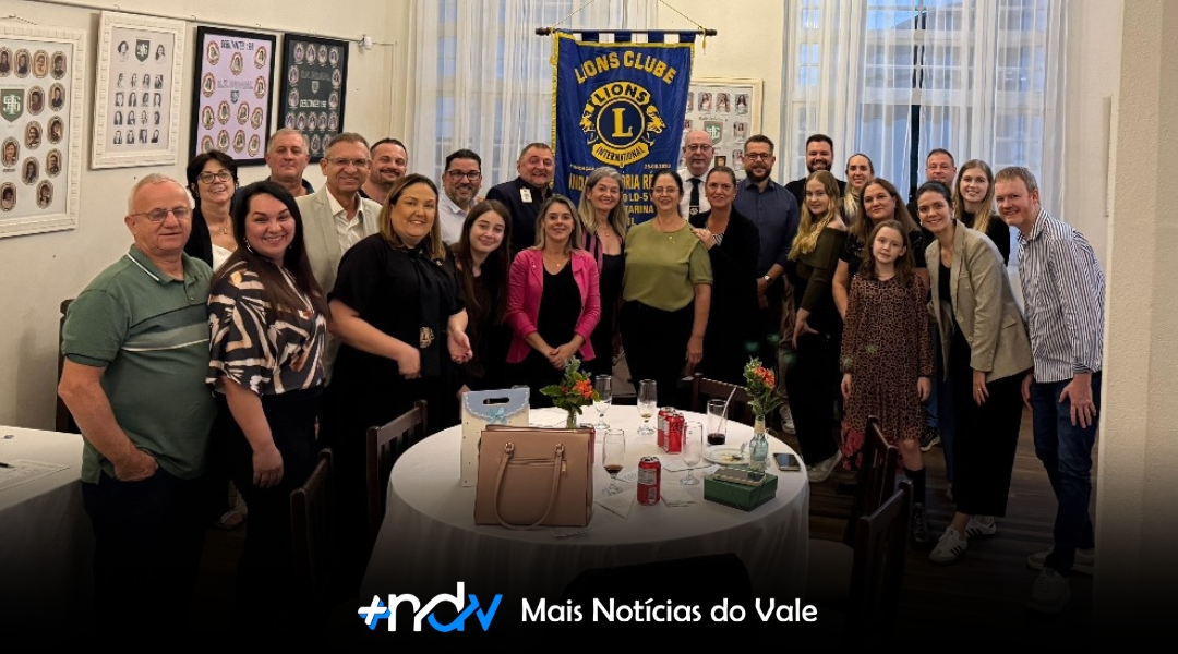 Lions Clube Indaial Vitória Régia abre as portas para receber a 1ª RGD Distrital neste sábado em Indaial