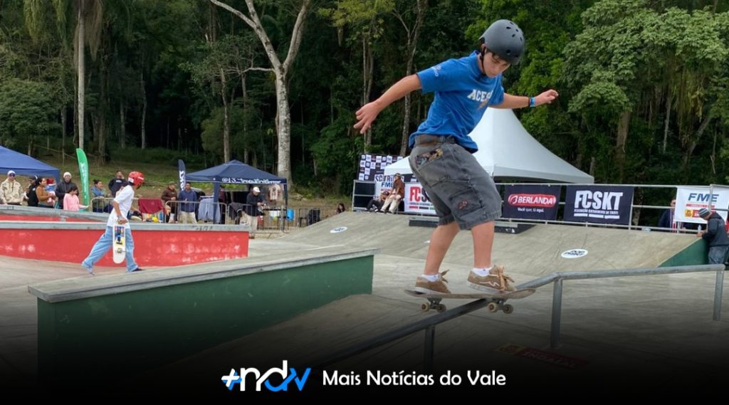 Indaial recebe 2ª Etapa do Circuito Catarinense de Skate Street Sub16 com recorde de participação