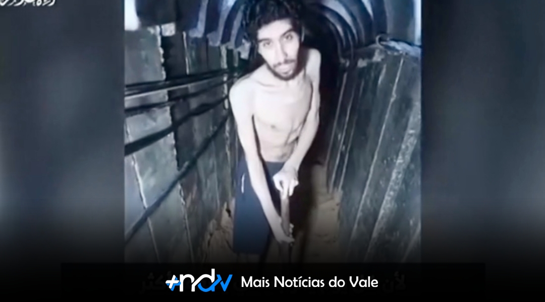Hamas divulga vídeo de refém israelense cavando a própria cova e choca o mundo