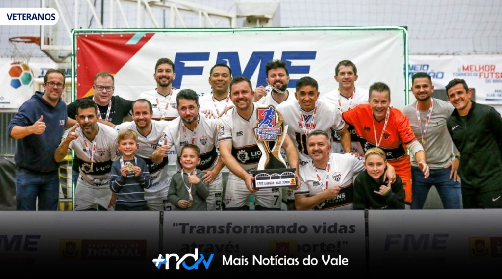 Indaial celebra o sucesso do 13º Campeonato Indaialense de Futsal 2025
