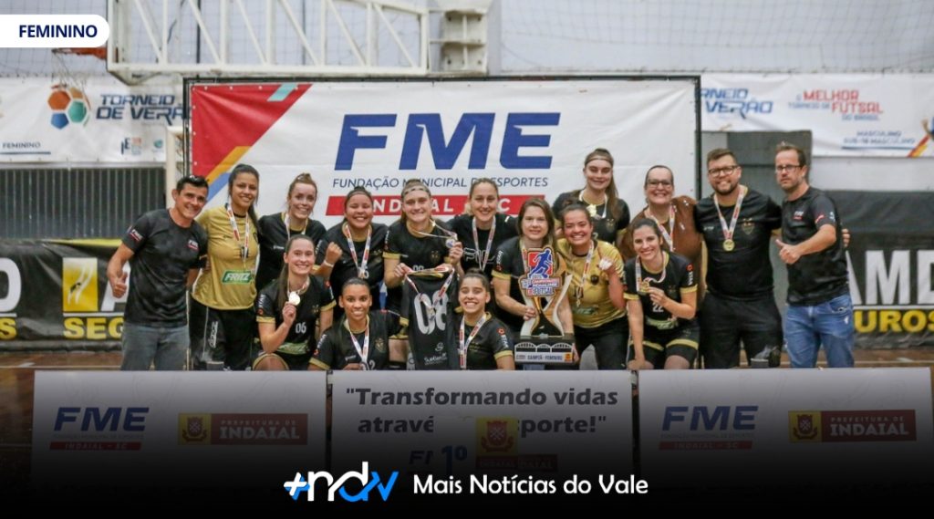 Indaial celebra o sucesso do 13º Campeonato Indaialense de Futsal 2025