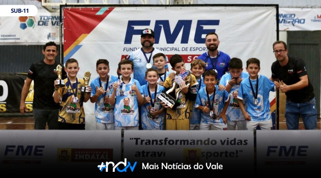 Indaial celebra o sucesso do 13º Campeonato Indaialense de Futsal 2025