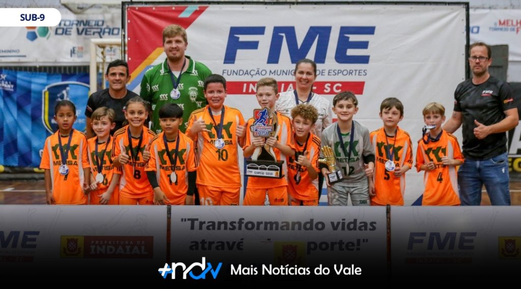 Indaial celebra o sucesso do 13º Campeonato Indaialense de Futsal 2025