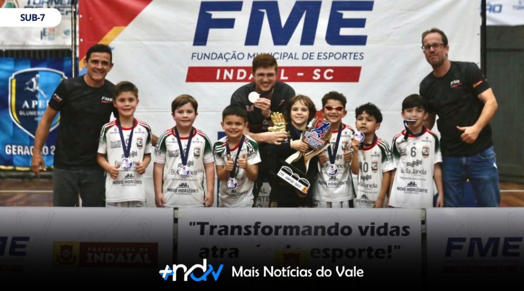Indaial celebra o sucesso do 13º Campeonato Indaialense de Futsal 2025