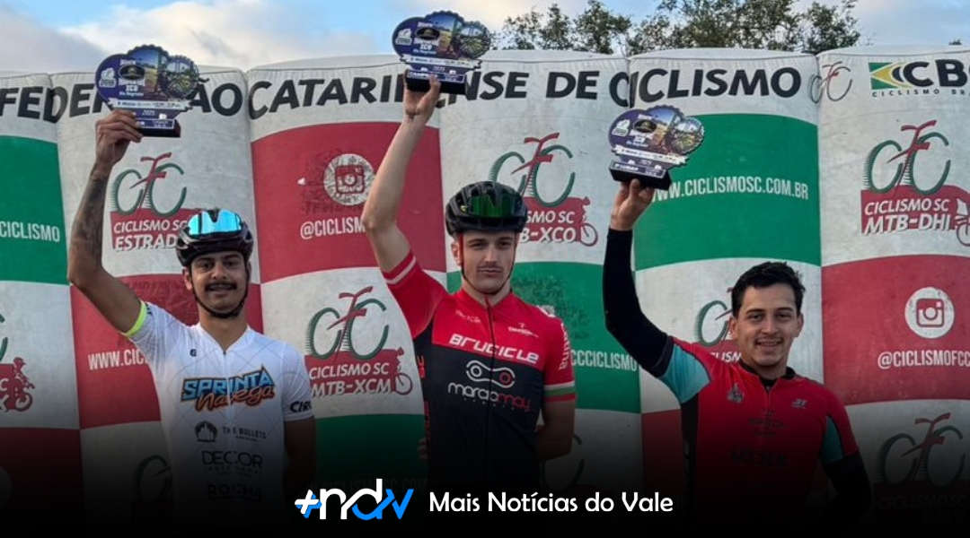 Atleta de Indaial conquista pódio no XCO e Top 10 no XCM em Rio Negrinho