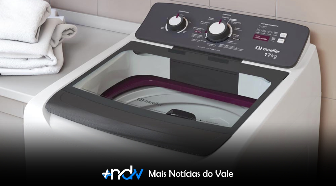 Mueller aposta em linha de lavadoras automáticas com foco em durabilidade e praticidade