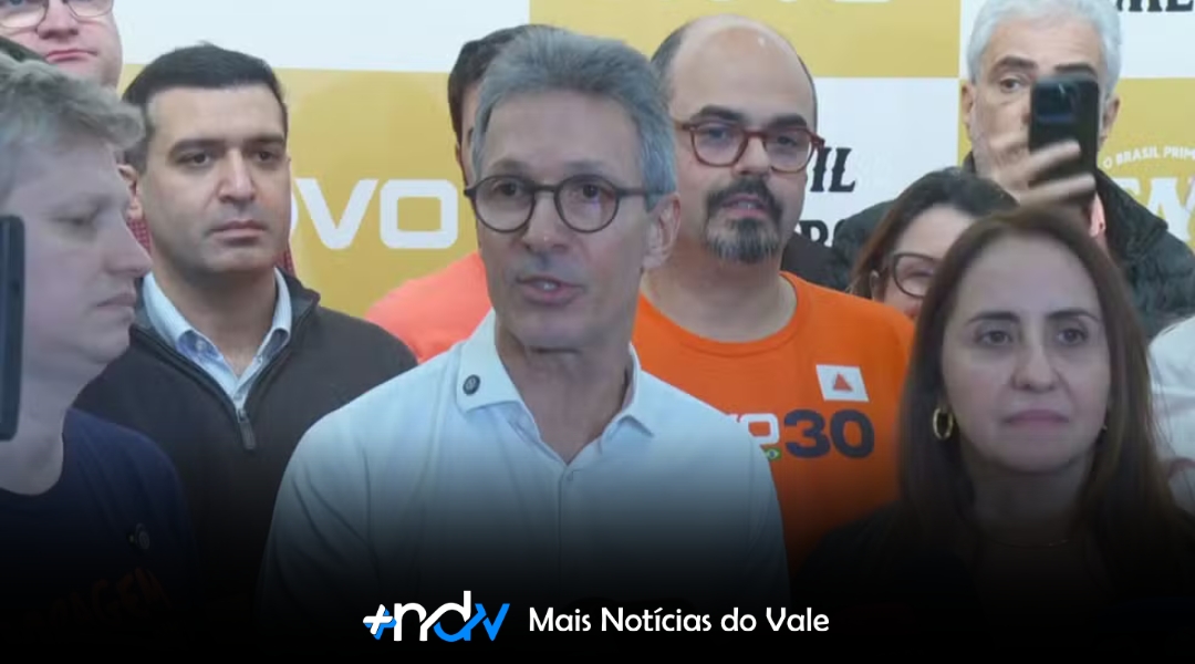 Romeu Zema oficializa pré-candidatura à Presidência pelo Partido Novo em evento em São Paulo