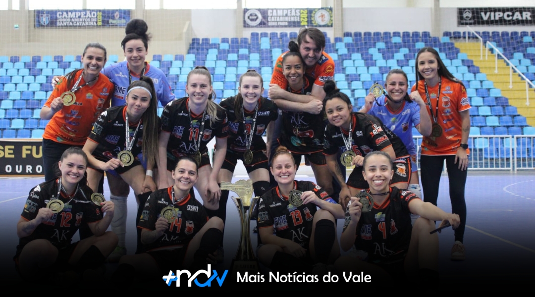 Associação Nova Geração/FME Indaial é Campeã Invicta Catarinense de Futsal Série Prata
