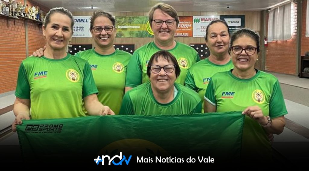 Indaial conquista pódio duplo no Estadual Sênior de Bolão 16