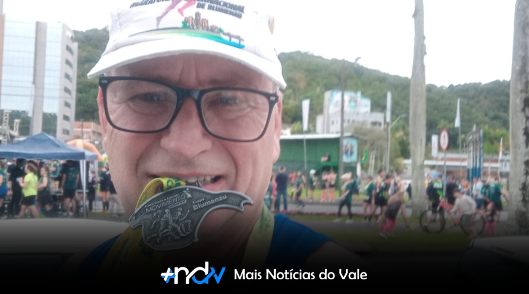 Atletismo de Indaial participa de provas em Blumenau e Itajaí
