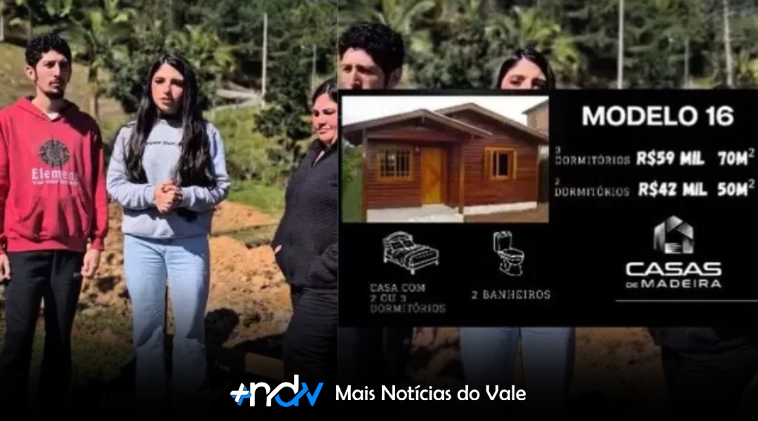 Família de Indaial cai em golpe de falsa construtora e perde R$ 21 mil tentando construir casa