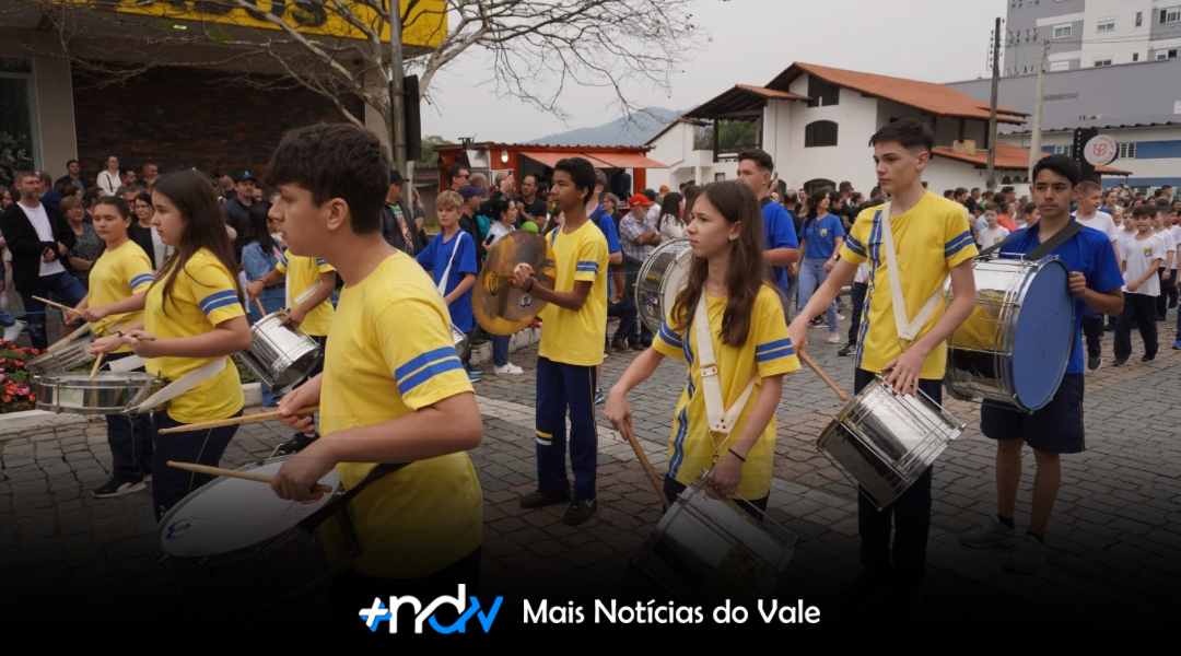 Saiba como será o desfile cívico de 7 de setembro em Timbó